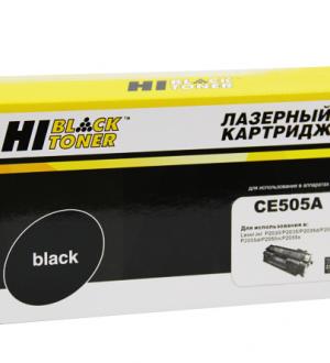 Картридж Hi-Black CE505A 2300 страниц (c чипом)