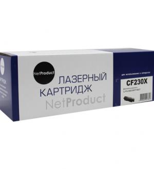 Картридж NetProduct CF230X, 3500 страниц (с чипом) для HP LJ Pro M203/MFP M227